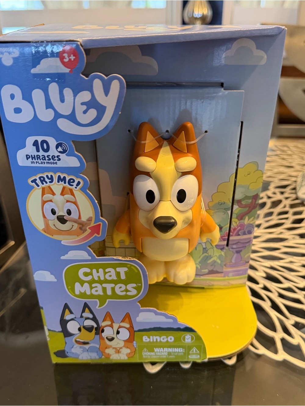 Chat Mates Bingo Toy - Orange Interactive Figure with 10 Phrases